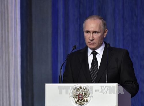 Russlands Präsident fordert zur Aufrüstung der Atom-Kräfte auf - ảnh 1